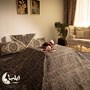 لحاف کرسی پشمی بته جقه یزد سایز 3*3