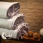 کاورست لحاف سایز تخت 180*200(پارچه کتان نخ)