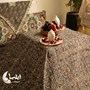 لحاف کرسی پشمی بته جقه یزد سایز 4*4